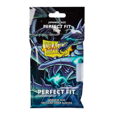 Dragon Shield - 100 perfect fit japanese size  - Clear 