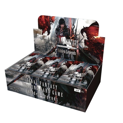 Boite de booster final fantasy tcg opus 24 : hidden legends (Français)