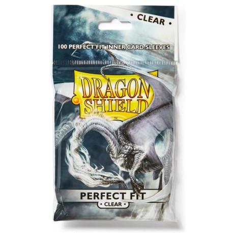 Dragon Shield - 100 perfect fit standard size  - Clear